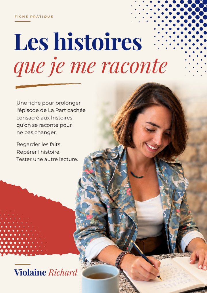 Couverture de la fiche « Les histoires que je me raconte » de Violaine Richard